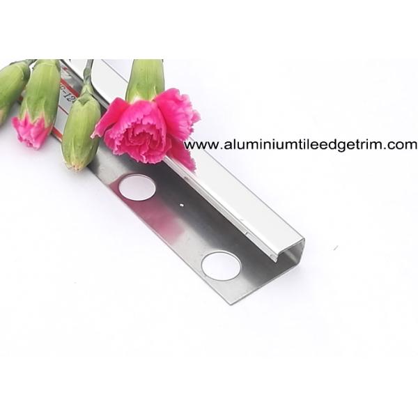Popular Type 10mm Stainless Steel Bullnose Corner Tile Trim With Square Edge