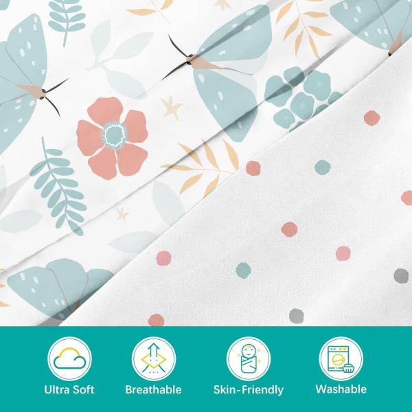 Skin Friendly Standard Bassinet Crib Sheet Bassinet Mattress Sheet