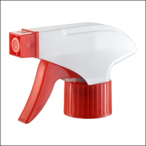 PP Plastic Red and White Trigger Pump Sprayer K101-8 Chemical Solvent Resistant for Chemical Industry