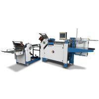 Des dépliants A3 rentables Insérer du papier Machine de pliage croisée avec boîte de vitesses
