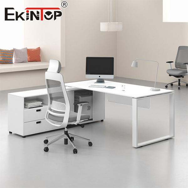 Белый офисный стол в стиле минимализма Все современный стол для домашнего офиса