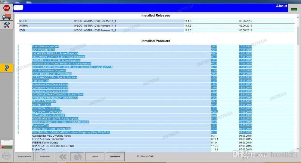 Truck Diagnostic Scanner for IVECO ELTRAC EASY with Eltrac 15.1 version Module for IVECO ECI diagnostic tool