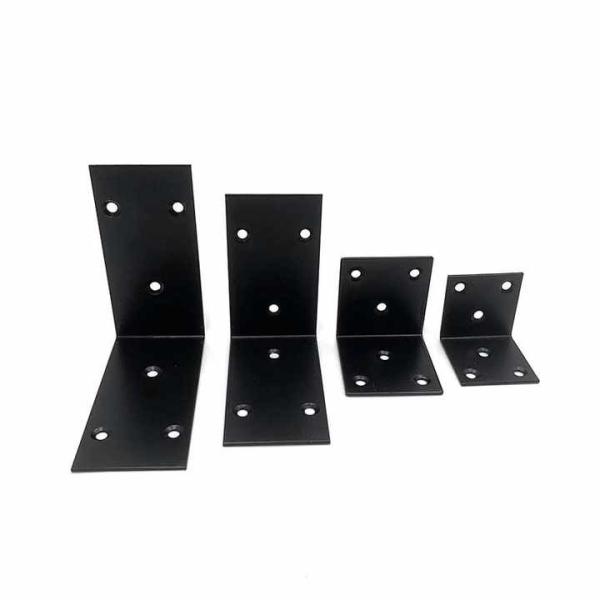 Stainless Steel Galvanized Steel Table Custom Metal Bracket  Right Angle Corner Brackets