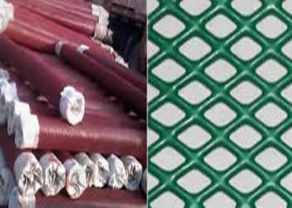 PVC Coated Aluminum Expanded Metal Mesh Diamond Shape 600 - 2000m Width