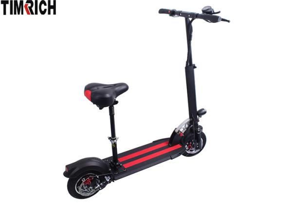Metal Portable Electric Scooter 10 Inches Inflated Rubber Big Tire TM-KV-930B