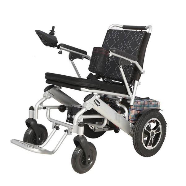 Disabled Light Folding Electric Wheelchair Elderly Electric Travel Wheelchair 950*600*930mm