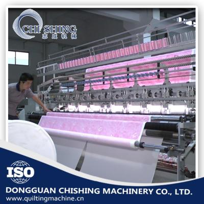 110 Inches Computerized Quilting Machine 3.5 KW Rating Power , 200-500 RPM Speed