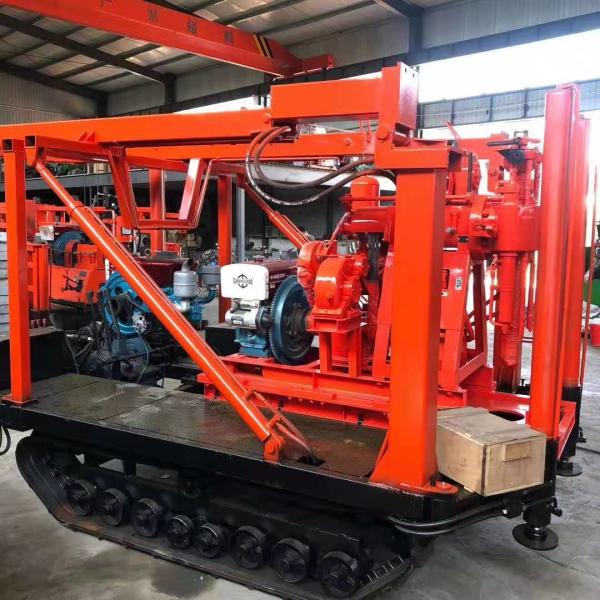 буровая установка скважины Crawler 200m портативная установленная для водяной скважины
