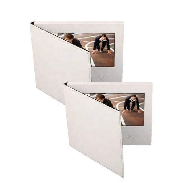 Wholesale Custom A5 7 inch Hardcover Digital LCD HD Screen Video Booklet Brochure Card for Advertisement Business