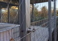 Rede do cabo de Mesh Fence Flexible Stainless Steel da corda para a construção