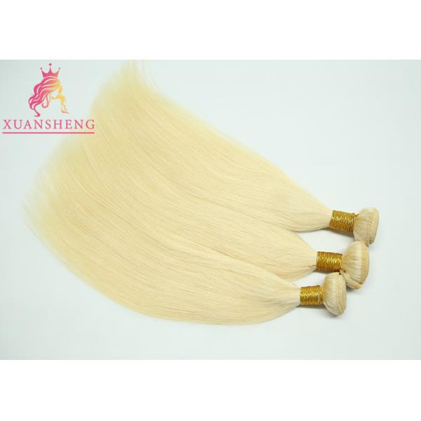 Brazilian 613 Blonde Hair Straight Bundles No Chemical / 100% Virgin Human Hair