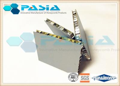 Non Combustible Stainless Steel Honeycomb Panels Folded Edge Exhibition Booth Use