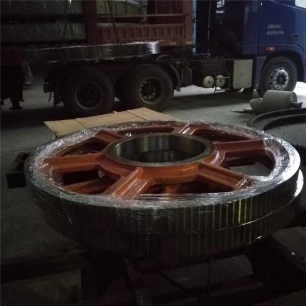 Construction Site Heavy Duty Big Dimension Mill Girth Gear and rotary kiln girth gear factory price
