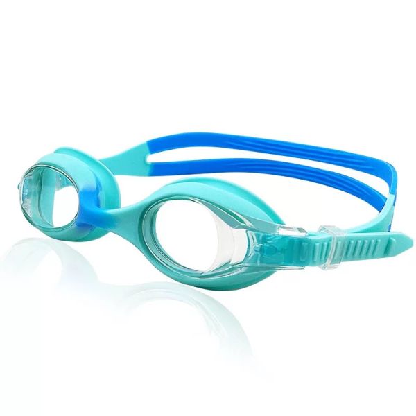 Kids Anti Fog Swimming Goggles With UV Protection And Rainbow Plating Lens