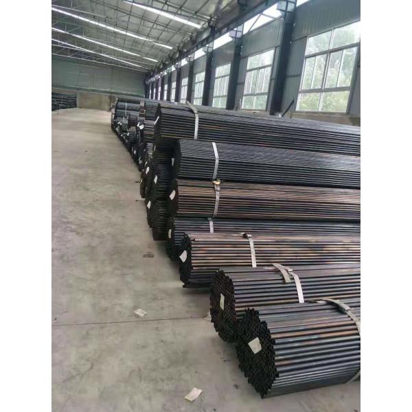 API 5L ASTM A252 Black Welded Steel Pipe For Piling / Water / Gas / Oil