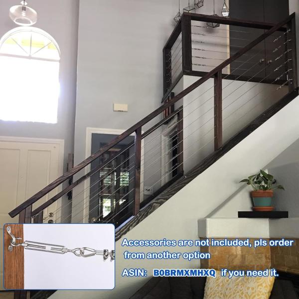 Stainless Steel Wire Rope Coated PVC Nylon Vinyl Coated Wire Rope