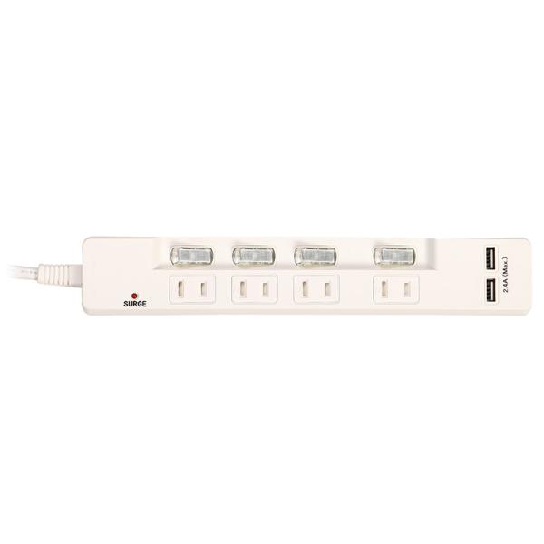 6 outlet Japan Type Extension Socket With On/Off Switch