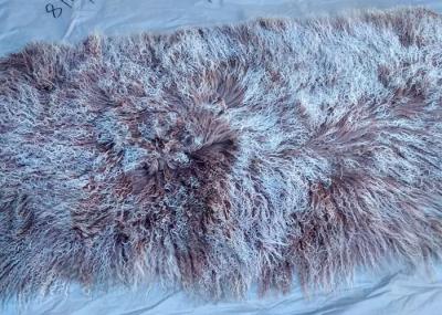 Natural Curly Lamb fur pelt Mongolian Sheepskin Hides Long lambskin Floor Rug