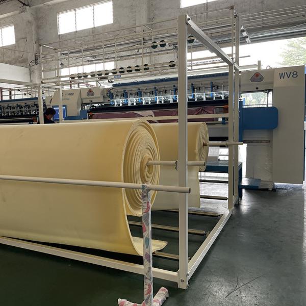 Ponto de corrente estofando da máquina do colchão da maquinaria do colchão de ZOLYTECH para as edredões WV8 1000rpm