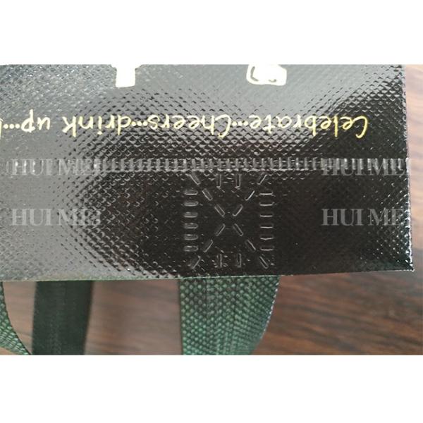 Biodegradable Non Woven Wine Bags Foldable Non Woven Wine Bottle Bags 60gsm