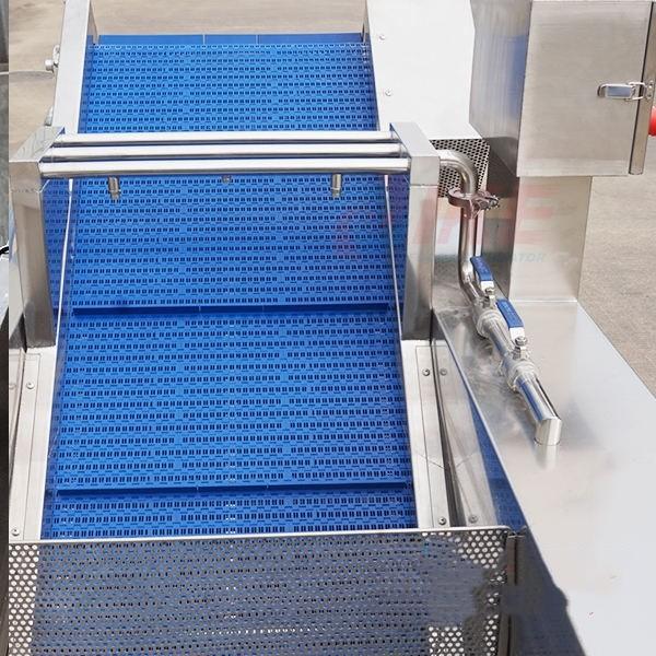 Commercial Automatic Vegetable Washing Conveyor Machine Onion Drowning Bath For Food Core Motor Pump Engine For Fruits Water