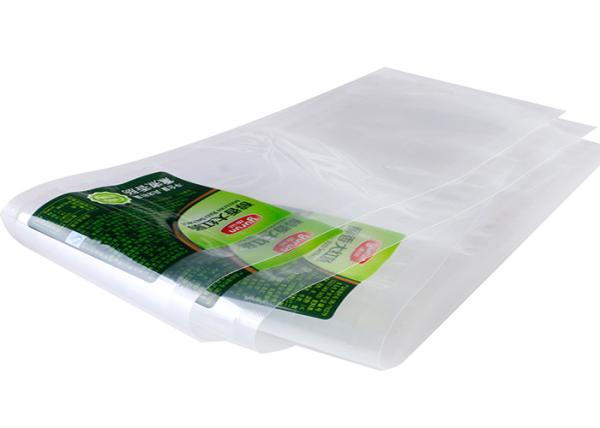Matt Mylar Three Side Seal Bag , Clear Zipper Packaging Bag For Food Packaging