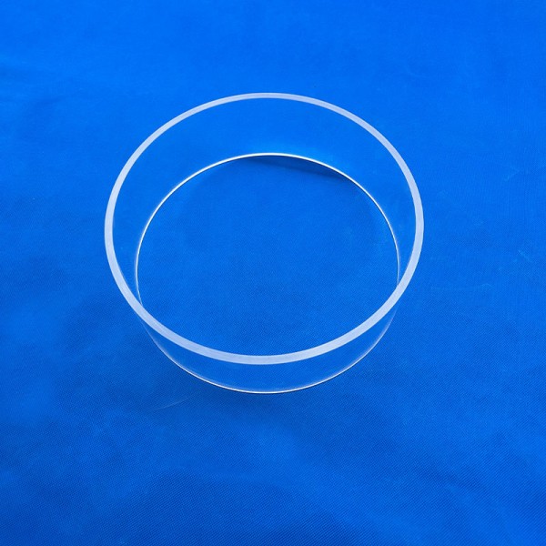 Industrial Large Diameter Quartz Ring High Temperature Resistant and Wear Resistant Quartz Component