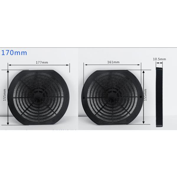 175cm 10mm wire Cooling Fan Accessories Plastic Fan Guard For 172mm Cooling Fan