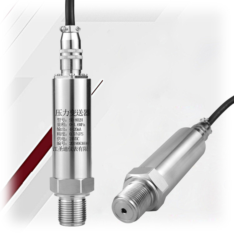 0.5%Fs Aviation Plug Hydraulic Pressure Sensor Explosion Proof Pressure Transmitter 4-20mA
