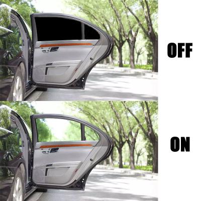 Película de tintura de vidro inteligente branca-láctea decorativa para interiores com suporte autoaderente