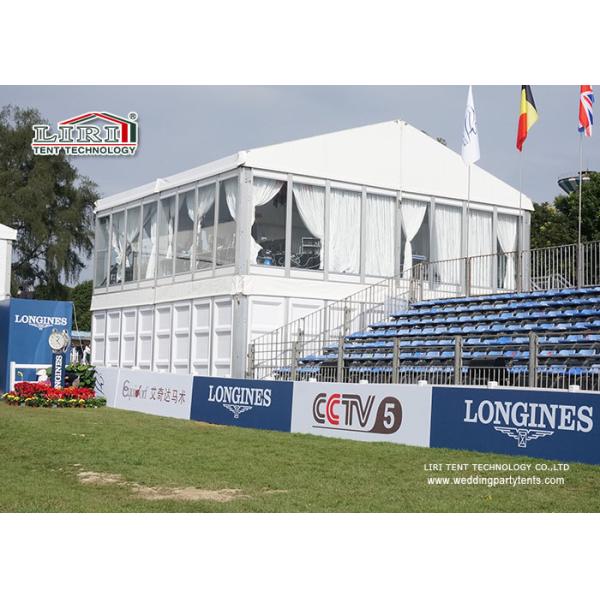 800 шатров двойного Decker людей огнезамедлительных с стеной ABS и стеклянной стеной для случаев