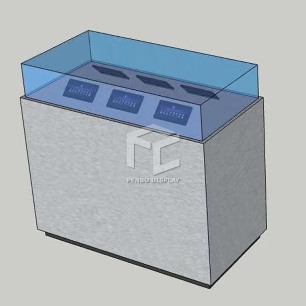 дизайн магазина 1100mm шкафа дисплея телефона 650*650mm высокий свободный