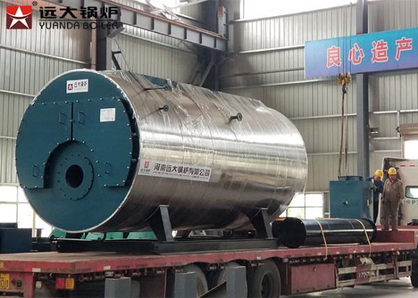 Low Pressure Oil Hot Water Boiler Horizontal Style Electrical Control CE Certification