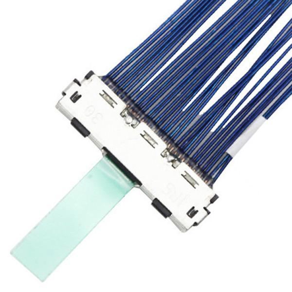 30-Pin LVDS Micro Coaxial Cable With 0.5mm Pitch, Hirose Connector, Designated As DF80D-30P-0.5SD