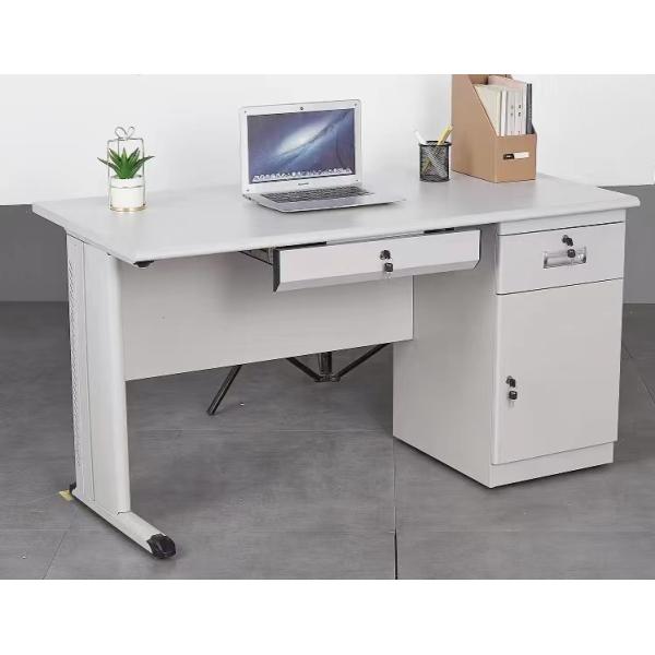 Wood Integrated Metal Computer Desk Table W1200mm Office Furniture