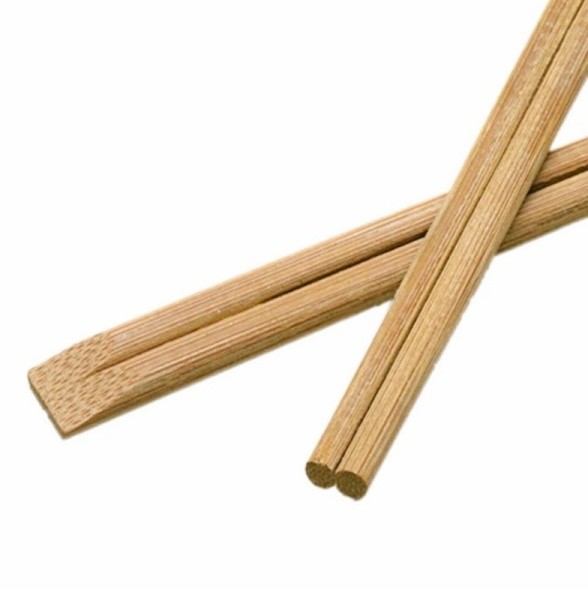 Logotipo del cliente y personalización del embalaje Varillas desechables de bambú Tensoge carbonizadas para el hogar / restaurante / hotel