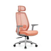 Cadeira de escritório de estilo moderno com braços e cabeceira para sala de escritório