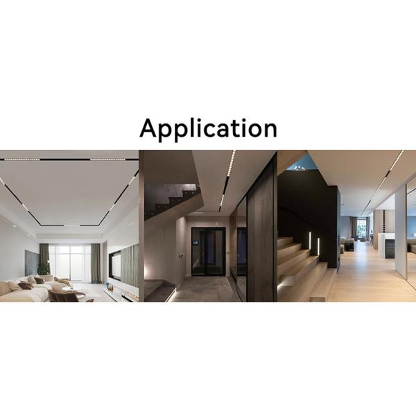 Anti Glare 12W Recessed Magnetic Track Light 2700K -6500K DC 24V