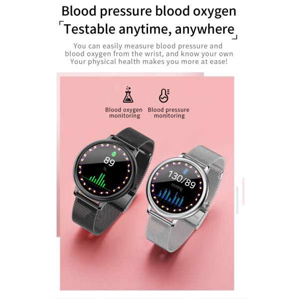 CF90 умное Watche подгоняло запястье дам моды ворот дозора BLE   Сон здоровья