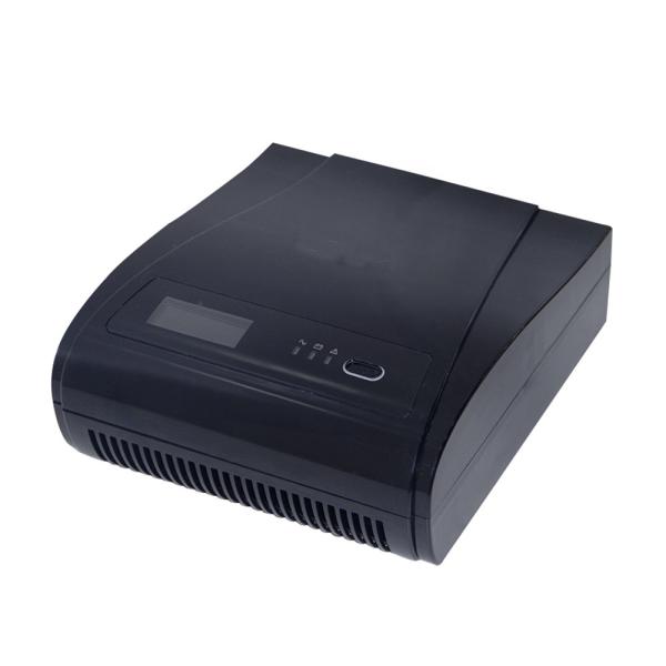 12VDC / 24VDC Black Solar Inverter Enviromental Temperature Control 15A / 20A