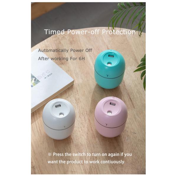 Home Colorful Bedroom Humidifier with Essential Oil Aromatherapy and LED Lights