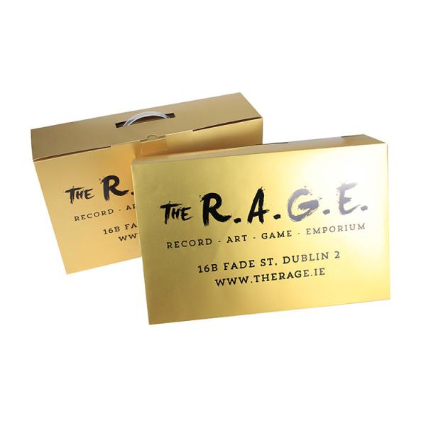 коробки золота 160x120cm упаковывая, коробки Paperboard 5 слоев изготовленные на