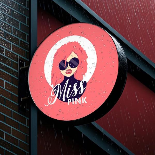 Caja de luz LED de doble cara personalizada 40x60cm para señalización comercial