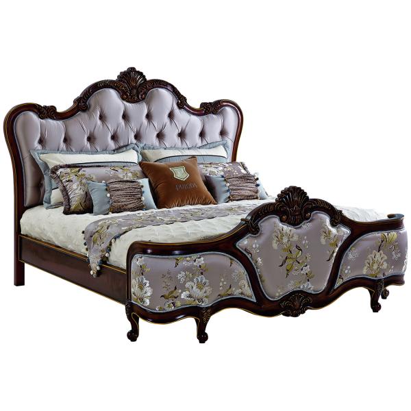 French Style Hand Carved Sofa Bed For Sale