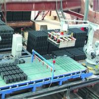 16.5kw 効率的なロボットスタッキングマシン 自動レンガ生産ライン