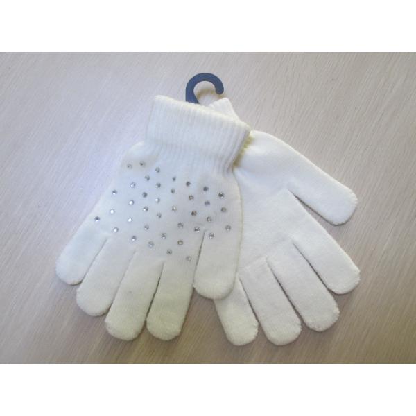 Ladies Acrylic Glove--Magic Gloves with Diamond--Gift for Festevil