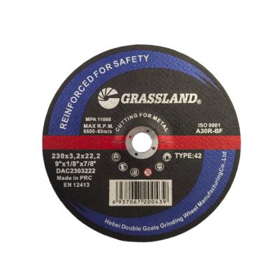 9 230mm X 3.2mm X 22.2mm Stainless Steel Cutting Discs Angle Grinder Using EN 12413