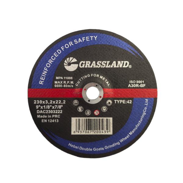 9 230mm X 3.2mm X 22.2mm Stainless Steel Cutting Discs Angle Grinder Using EN 12413