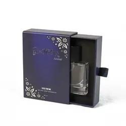 Custom Private Label Paper Gift Packaging Box Drawer Type For 15Ml Perfume Bottle