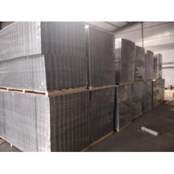 Powder Coated Welded Wire Mesh , Hot Dipped Galvanized Wire Fence Panels Black